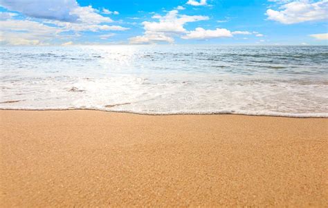 Sea Beach Relaxation Landscape Stock Image Image Of Background