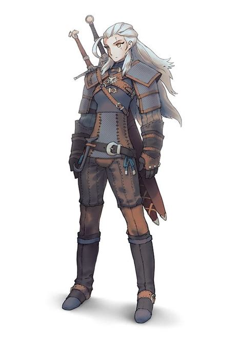 Geralt Genderbend By Toshinho Rwitcher