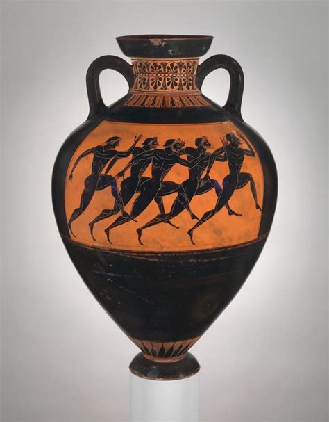 Terracotta Panathenaic Prize Amphora 1413012 Ancient Greek