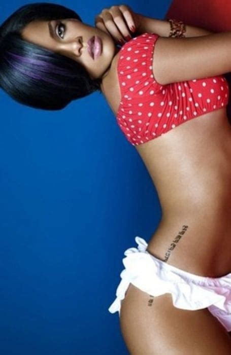 Update 72 Rihanna Tattoo On Hip Super Hot Thtantai2