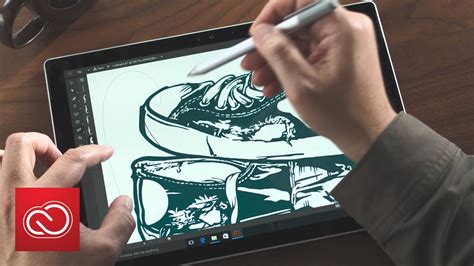 Seems an app like adobe illustrator draw is available for. Adobe Illustrator + Microsoft Surface Pro | Adobe Creative ...