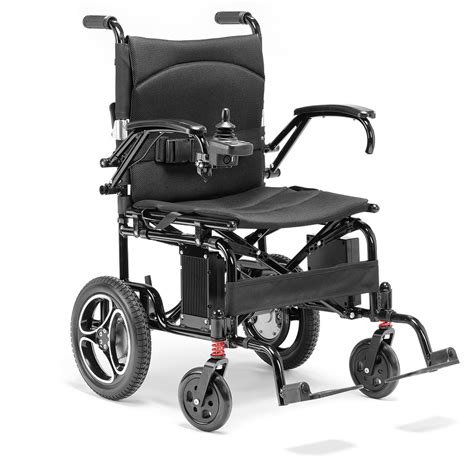 fauteuil roulant électrique ultra léger compact et pliable logo silver