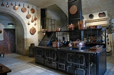 French Castle Kitchen Dark Kitchen Castle Kitchens Steampunk Kitchen
