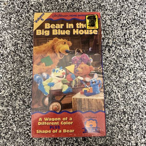 Bear In The Big Blue House Volume 5 Vhs Vcr Video Tape Sealed Jim
