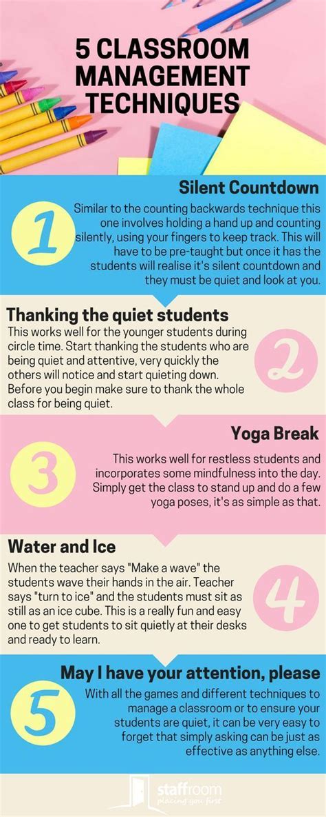 5 Easy To Use Classroom Management Techniques To Ensure Students