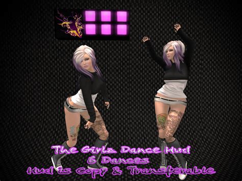 Second Life Marketplace Girlz Dance Hud