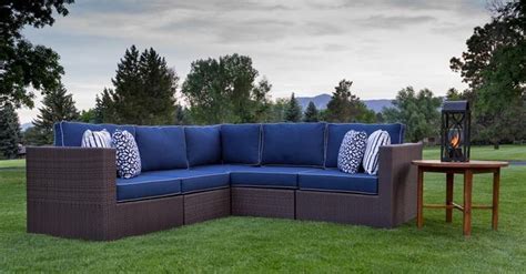 shaped sectional sofa outdoor sofa sectional