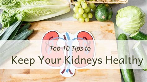 Top 10 Tips To Keep Your Kidneys Healthy The Kidney Dietitian