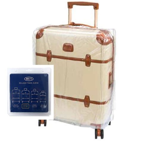 Brics Bellagio V20 Transparent Luggage Cover Protector Finks
