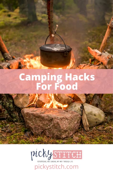 Camping Hacks Tent Camper Food Diy Tutorials Pickystitch Com