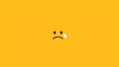 1600x900 Sad Tears Smiley Minimalism 4k 1600x900 Resolution Hd 4k