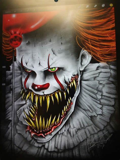 Clown Ça Dessin : Pennywise clown by Rudy Nurdiawan | Scary clowns
