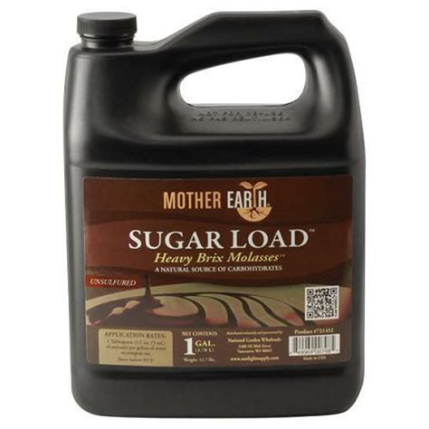 Mother Earth Sugar Load Heavy Brix Molasses Gallon Cs Dealzer Hydroponics