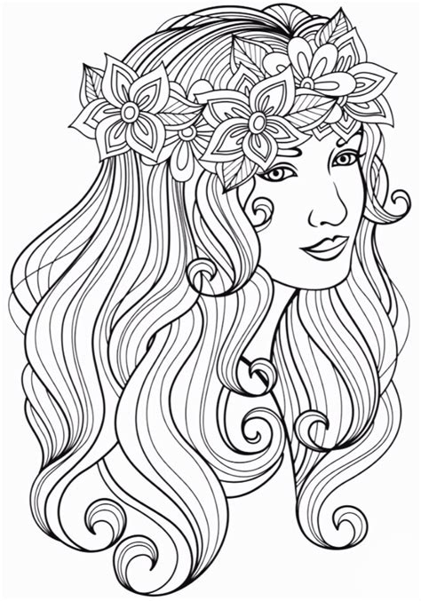 10 Coloring Page Woman People Coloring Pages Coloring Pages Free