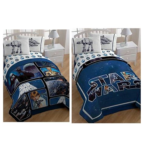 Buy top selling products like star wars™ classic sheet set and star wars™ mandalorian the child comforter set. Classic Star Wars Reversible Comforter Only $47