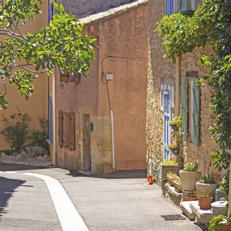 Provence Street In Village France Stock Photo Image Of View