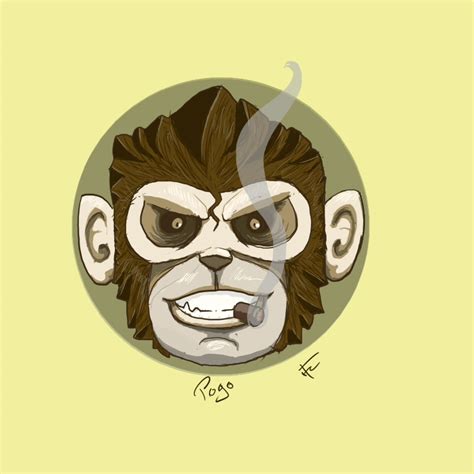 Pogo The Monkey By Fernand0fc On Deviantart