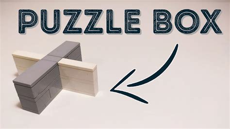 How To Make A Lego Puzzle Box Youtube