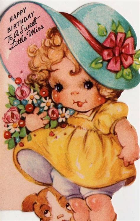 Find great deals on ebay for vintage birthday cards. postcard.quenalbertini: Vintage Birthday Card, 1950's | by ...