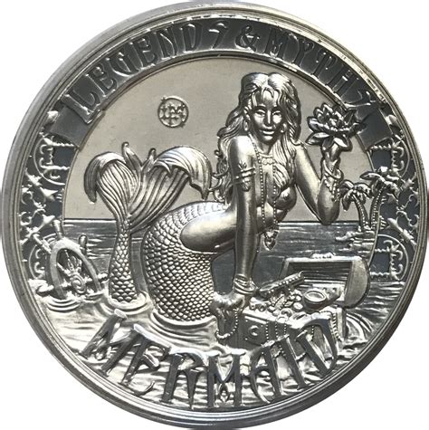 5 Dollars Elizabeth Ii Mermaid Solomon Islands Numista