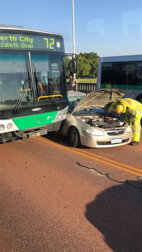 PSA: Accident along Causeway. Traffic is slow moving. : r/perth