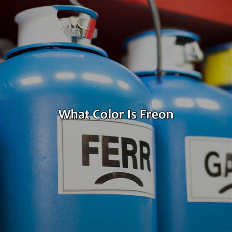 What Color Is Freon
