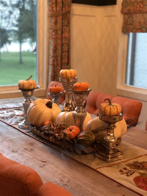 fall dining table centerpiece Dining delight: fall coffee table centerpiece