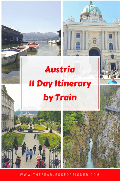 Austria Itinerary 11 Days By Train The Fearless Foreigner Austria