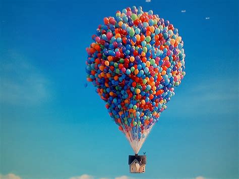 Colorful Balloons Wide High Resolution Wallpaper