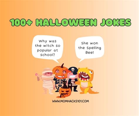 100 Best Halloween Jokes For Kids Funny Puns And Dad Jokes Mom Hacks 101