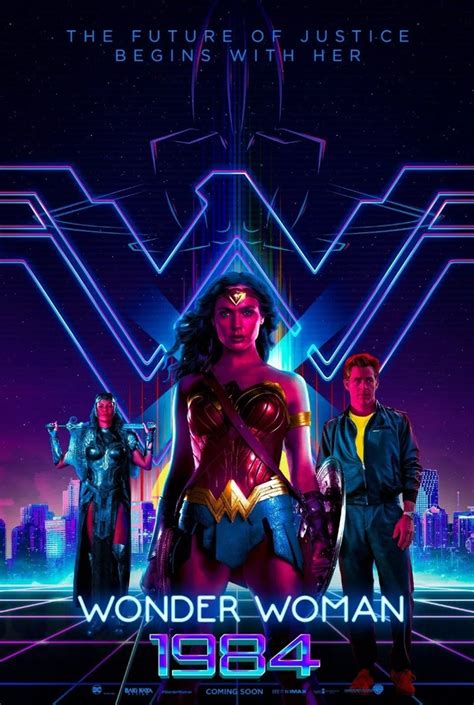 Wonder Woman 1984 Movie Poster Gal Gadot On Mercari Wonder Woman