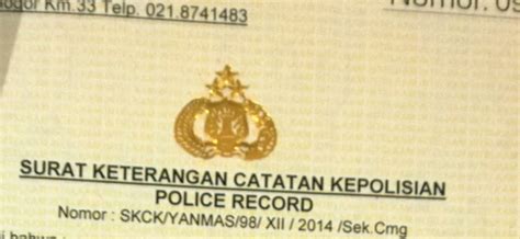 Cara Membuat Surat Keterangan Catatan Kepolisian (SKCK ...