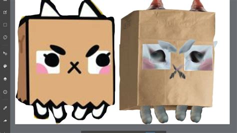 Realistic Toca boca paper bag cat! - YouTube