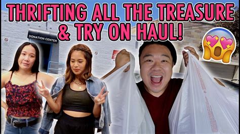 THRIFTING BAGS FULL OF TREASURE AT THE GOODWILL! COME THRIFTING WITH US