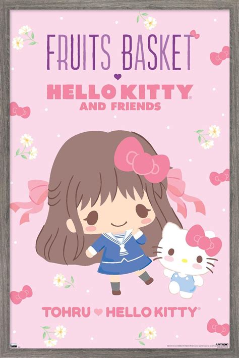 Fruits Basket X Hello Kitty And Friends Tohru And Hello Kitty Wall
