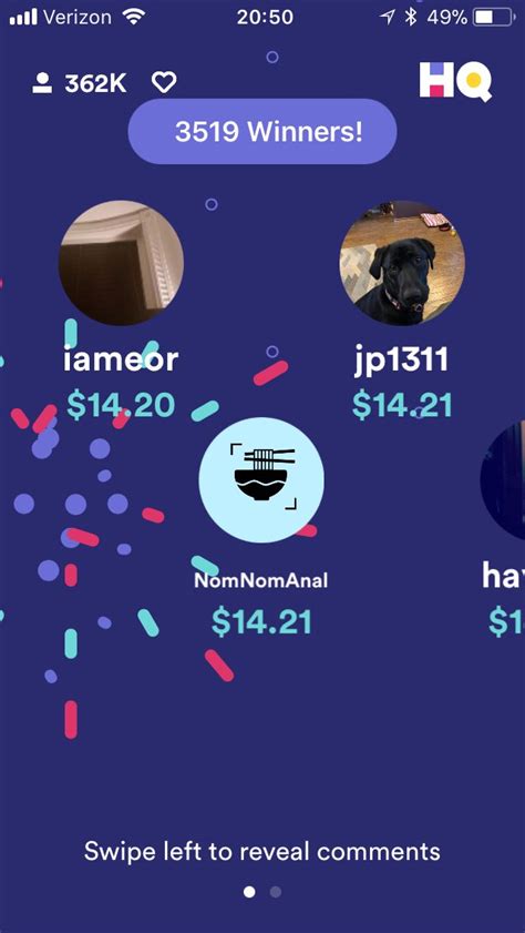 Tw Pornstars Luna Lain Twitter Hqtrivia Look Who Won Your Show Am May