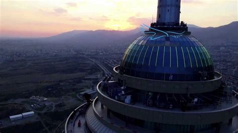 milad tower tehran iran 6th tallest tower in the world youtube