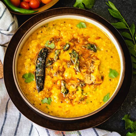 dal tadka dal fry yellow lentil curry spice cravings