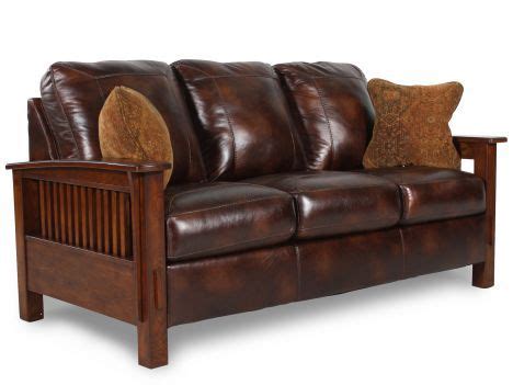 Offered here is my interpretation of the classic stickley prairie style panel loveseat. Ashley Mission Style Furniture | ASH-C-8300138 - Ashley ...