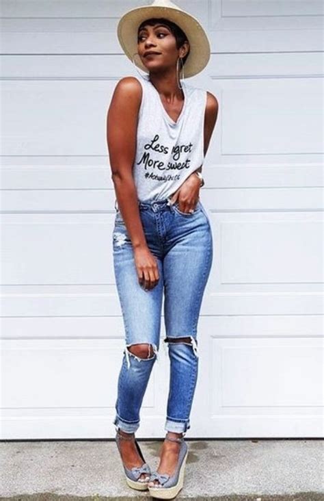 40 Prominent Summer Outfit Ideas For Black Women
