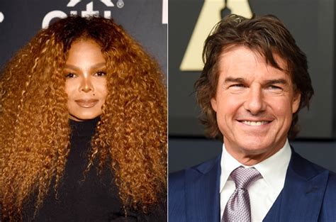 Janet Jackson Hangs Out With Tom Cruise Nice Spending Some Time