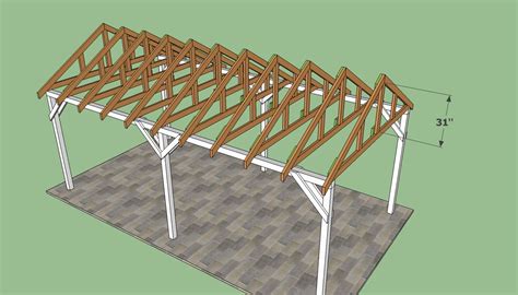 Free Carport Plans Howtospecialist How To Build Step By Step Diy Plans