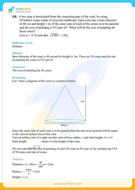 Ncert Solutions Class 9 Maths Chapter 13 Surface Areas And Volumes