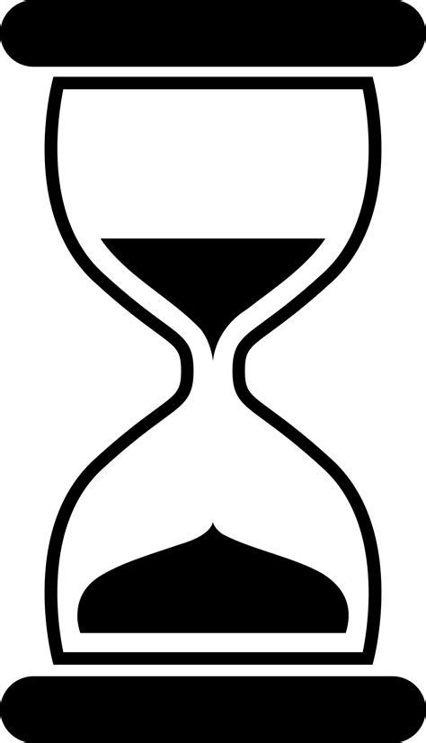 Hourglass Clipart Simple Hourglass Simple Transparent Free For