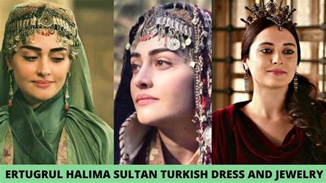 Ertugrul Halima Sultan Beautiful Clicks In Turkish Dress And Jewelry