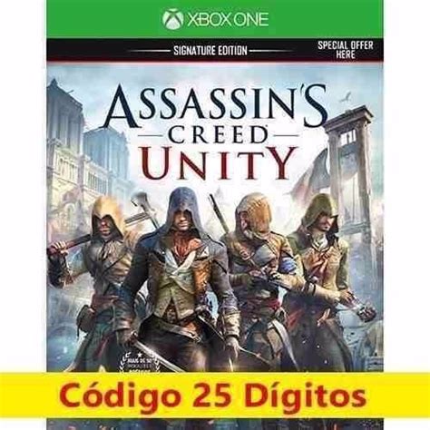 Jogo Assassins Creed Unity Xbox One C Digo Digitos R Em