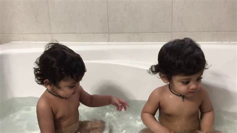 Twins Having Bath Together Youtube