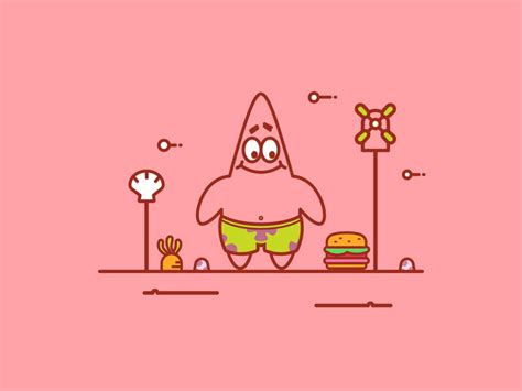 Patrick Star By Uin On Dribbble