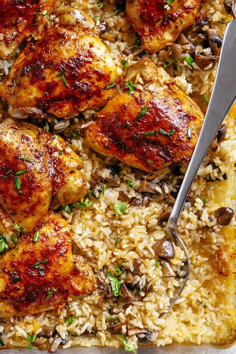 Maybe you would like to learn more about one of these? Oven Baked Chicken And Rice | Easy chicken and rice, Baked ...
