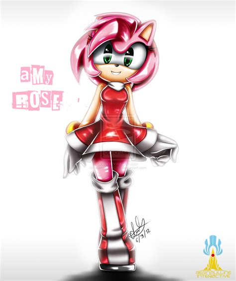 Amy Rose Sonic El Erizo Fan Art 29593028 Fanpop